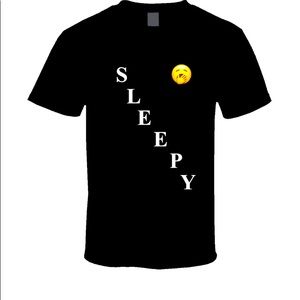 SLEEPY BLK TSHIRTS ARE DESIGNED BY RetailVente.com
